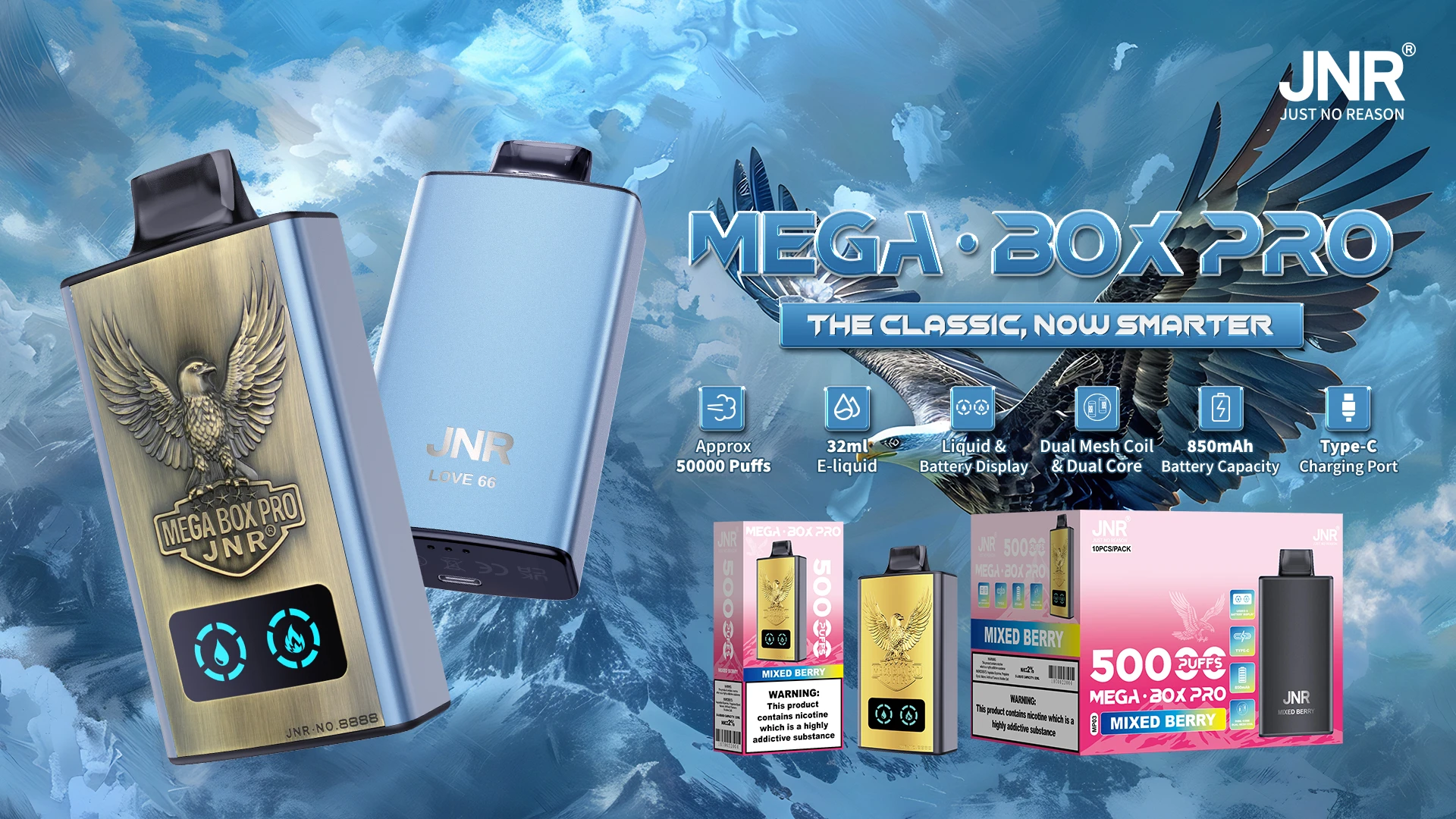 JNR MEGA BOX PRO banner